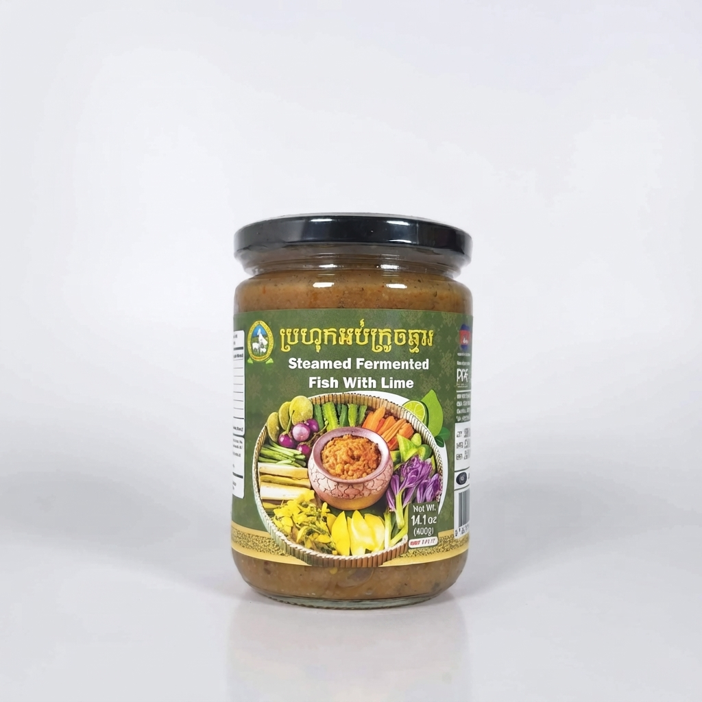 PPF YUMMY STEAM FERMENTED FISH WITH LIME 400g Jar