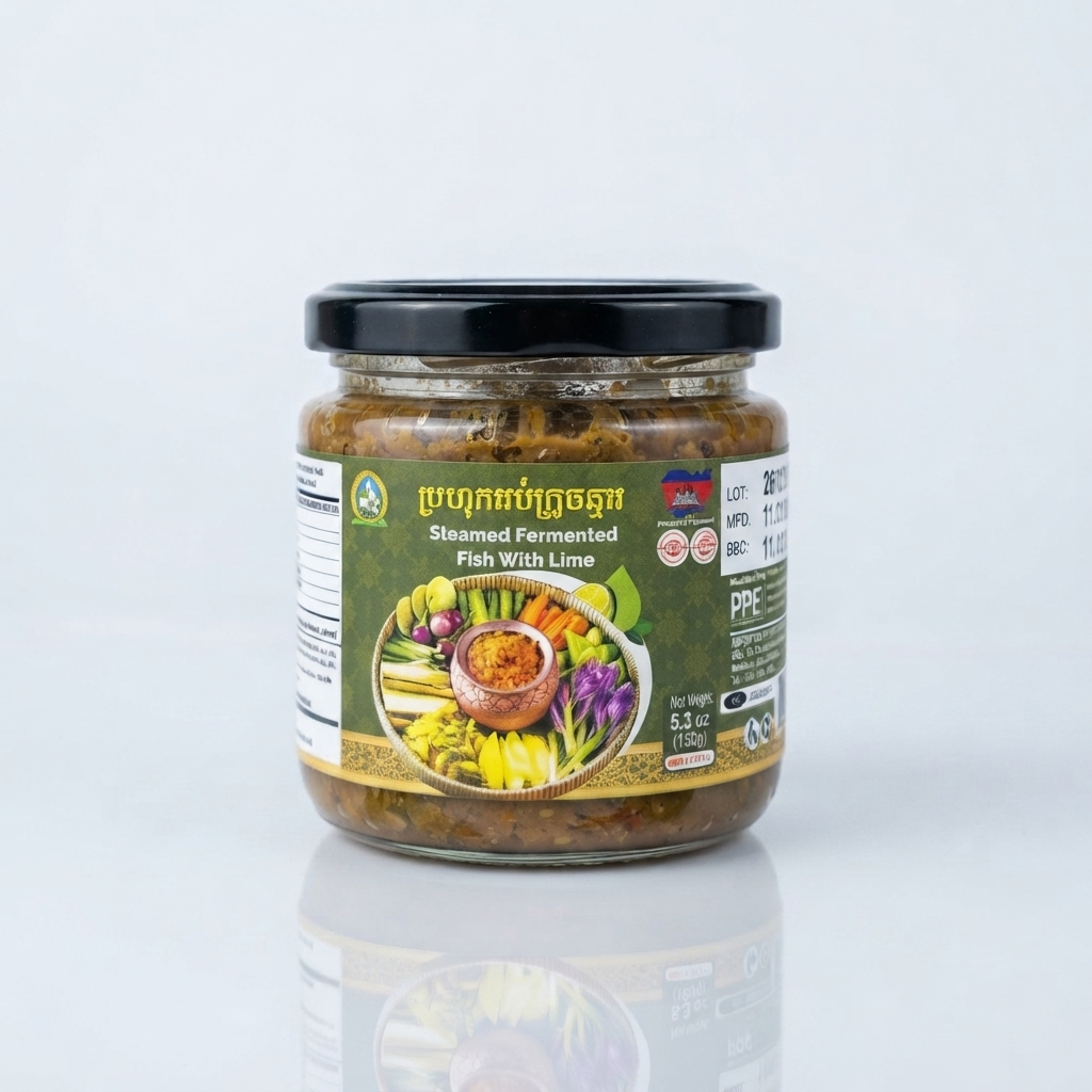 PPF YUMMY STEAM FERMENTED FISH WITH LIME 150g Jar