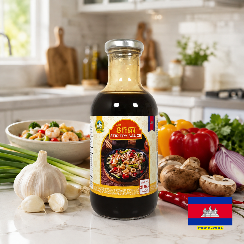 AUTHENTIC KHMER STIR FRY SAUCE (ទឹកឆา) – 600g (21.16 oz)
