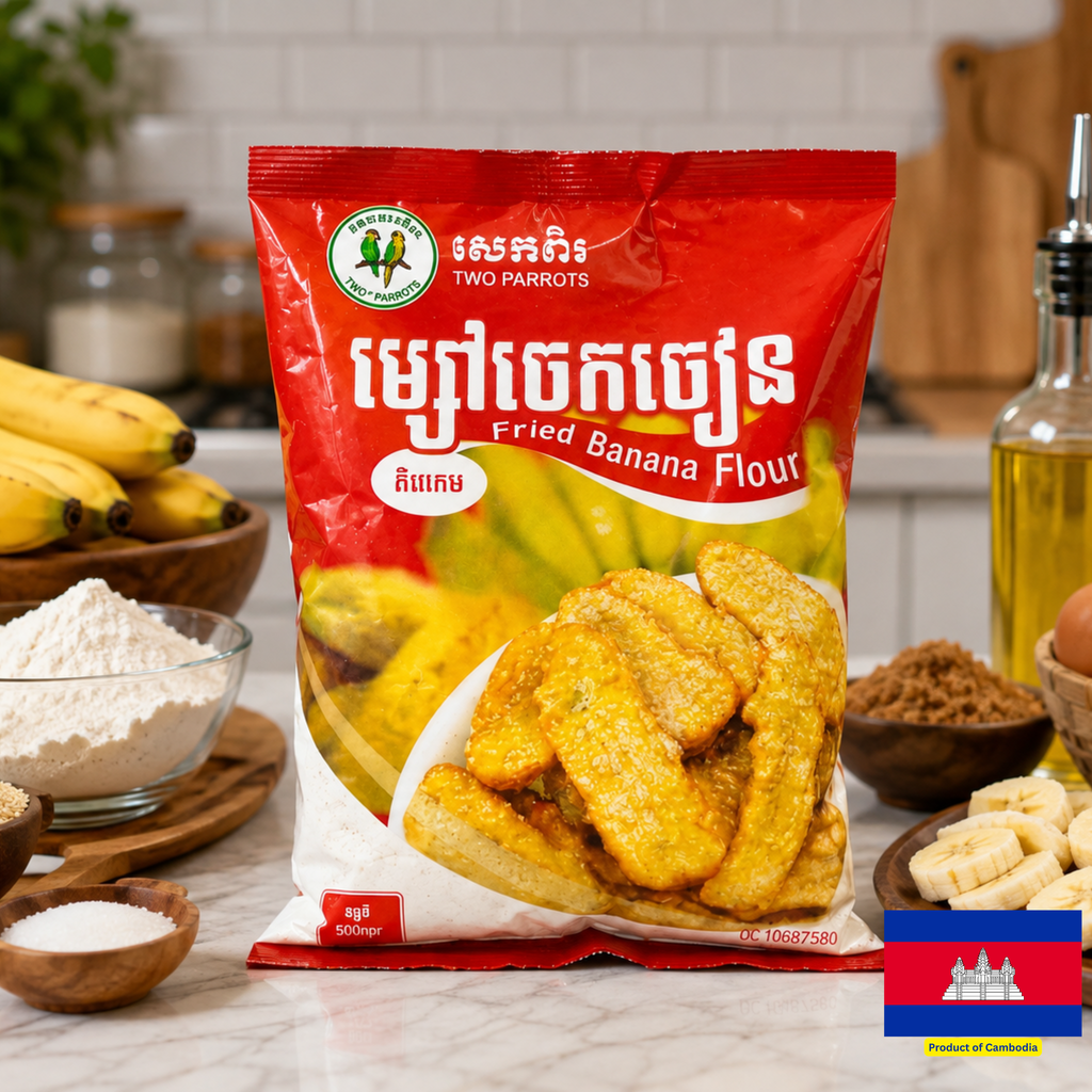 TWO PARROTS FINEST BANANA FLOUR 500g